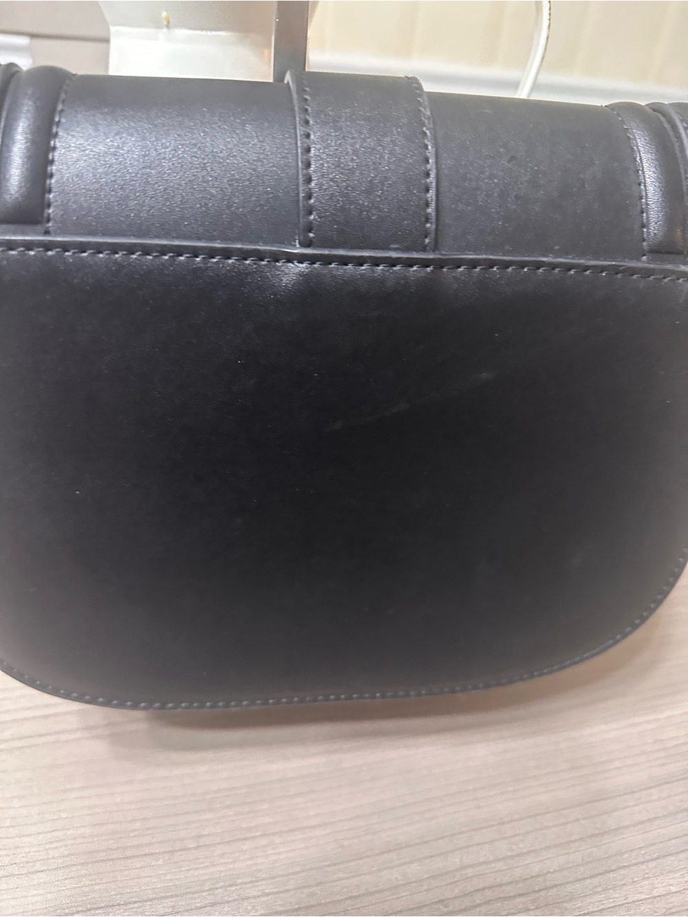 True Religion Black Crossbody Bag with Gold Hardware - Picture 10 of 12